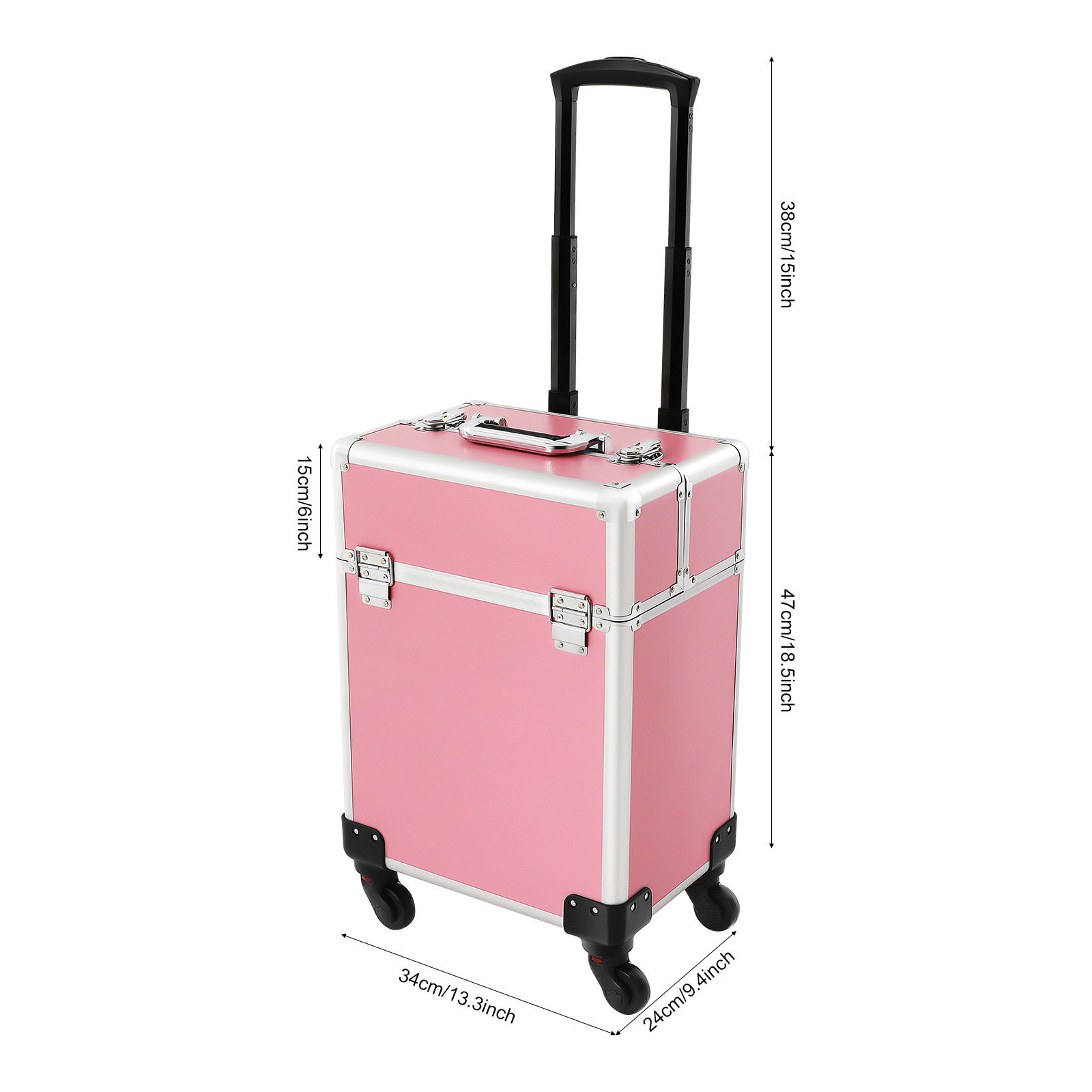 Rolling Makeup Train Case Cosm - Backpacks ulasan dan harga