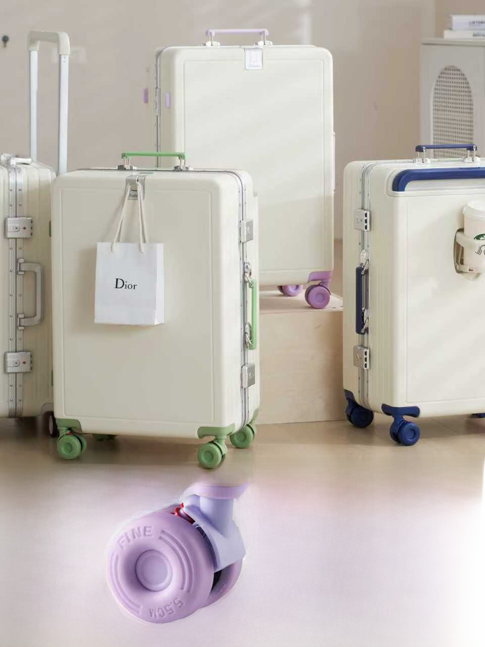 New Large Capacity Aluminum Fr - Aluminum Frame Carry On Luggage ulasan dan harga