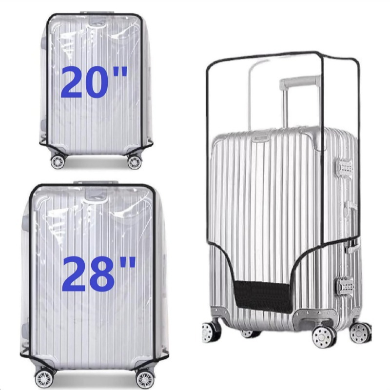 Waterproof Wheeled Suitcase Du - Waterproof Suitcase Cover Protector ulasan dan harga