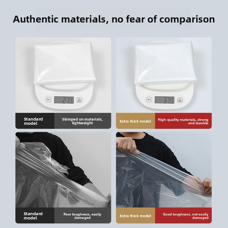 Extra Thick Protective Cover f - Luggage Protective Cover Transparent ulasan dan harga