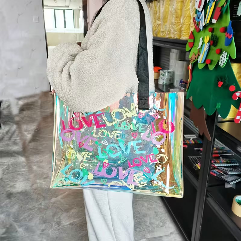 Fashionable Laser-Printed Hand - Handbags ulasan dan harga