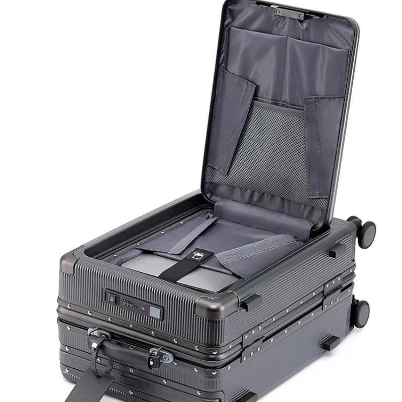 Travel Suitcase Aluminum frame - Aluminum Frame Carry On Luggage ulasan dan harga