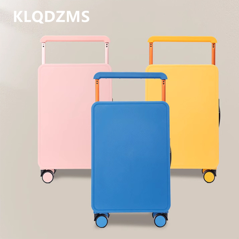 KLQDZMS Luggage ABS+PC Boardin - Spinner Wheel Rolling Suitcase 20 Inch ulasan dan harga