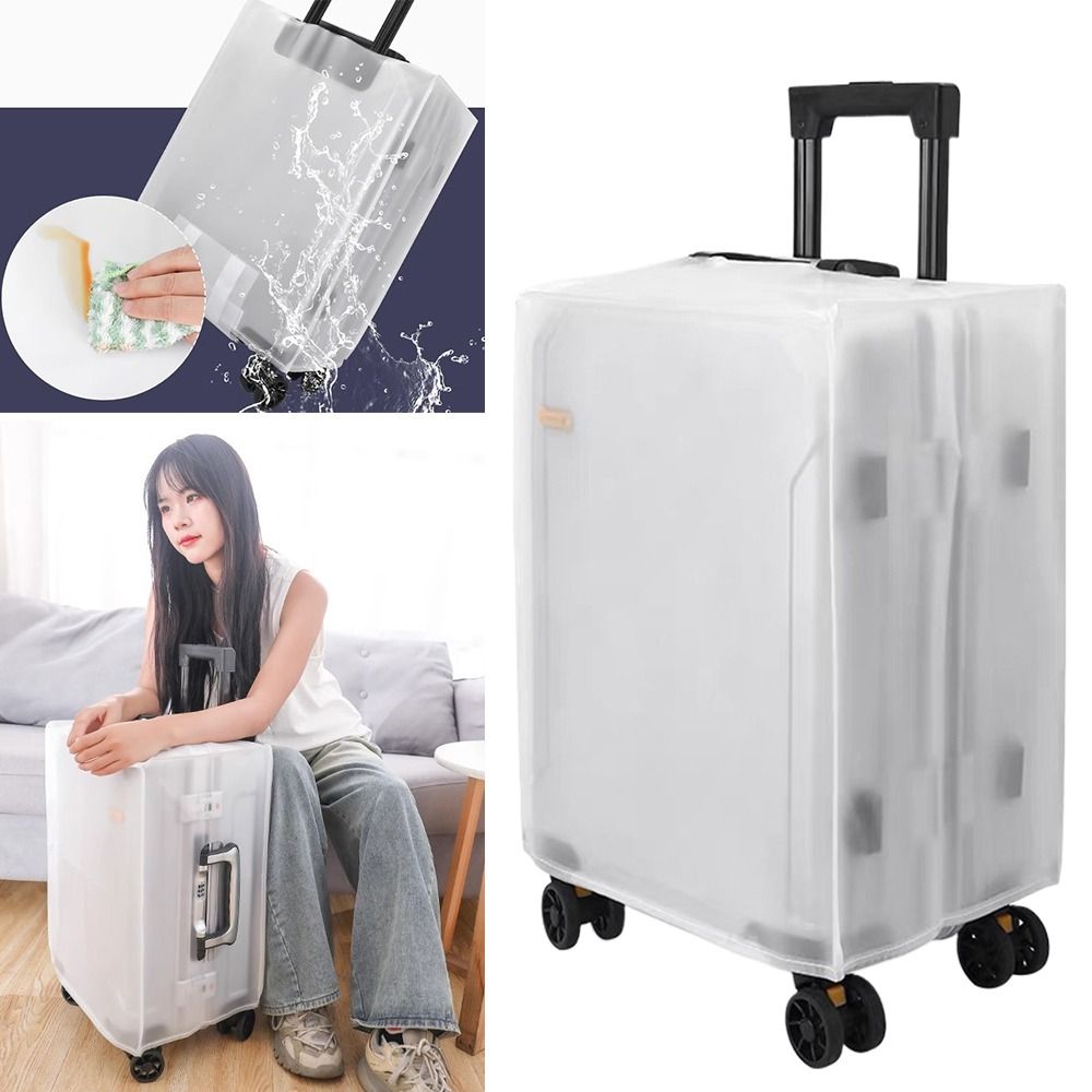 New Frosted Luggage Protector  - Waterproof Suitcase Cover Protector ulasan dan harga