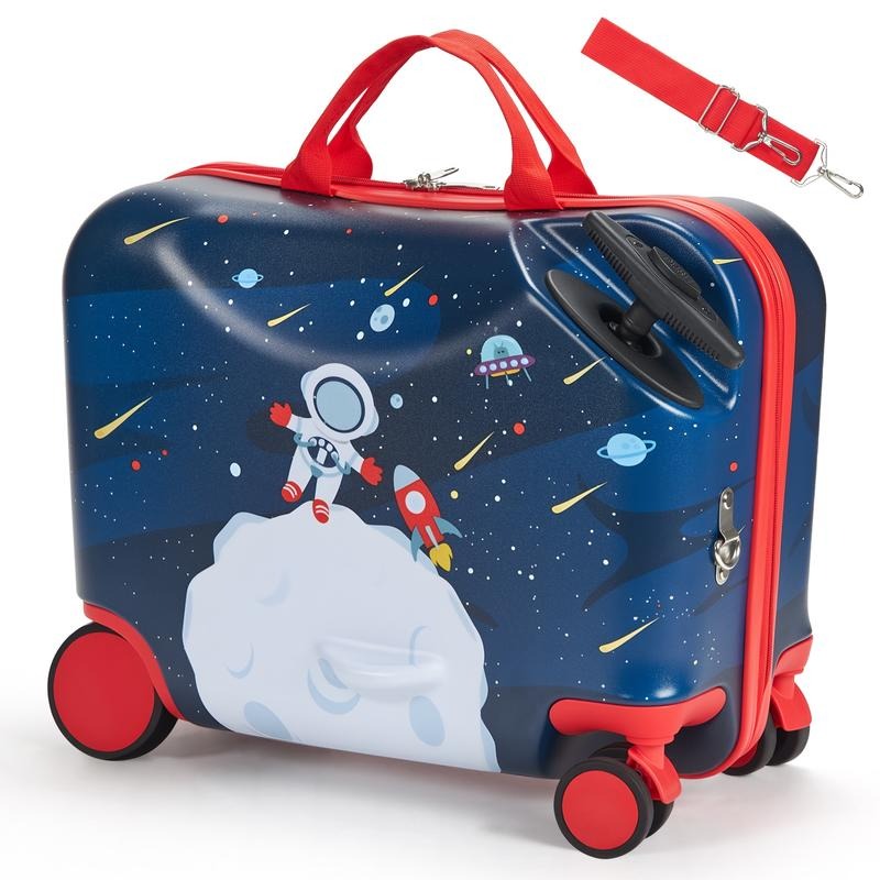 Ride-on Luggage 18-inch Lightw - Kids Ride On Suitcase Scooter ulasan dan harga