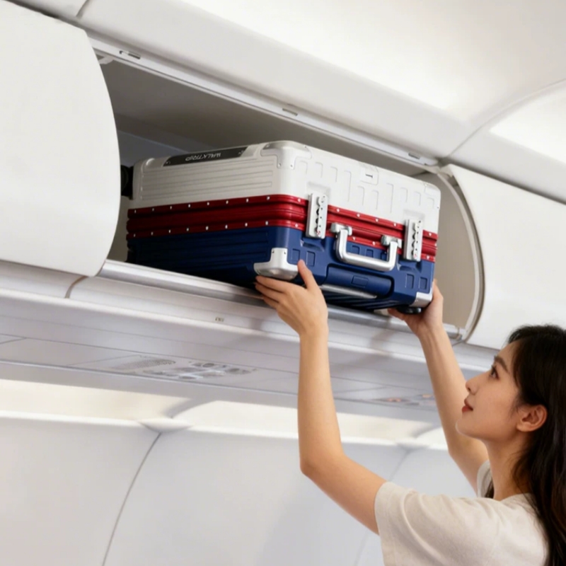 18inch Rolling Luggage Boardin - Aluminum Frame Carry On Luggage ulasan dan harga