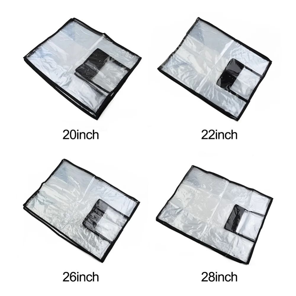 New Travel Luggage Protector C - Luggage Protective Cover Transparent ulasan dan harga