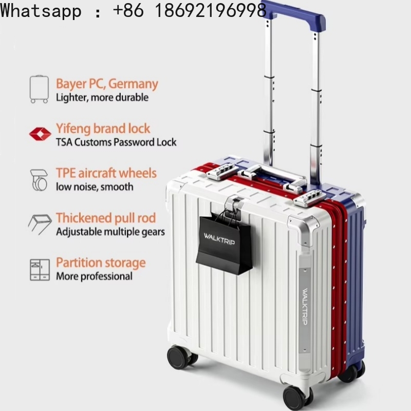 18inch Suitcase Carry-ons Boar - Aluminum Frame Carry On Luggage ulasan dan harga