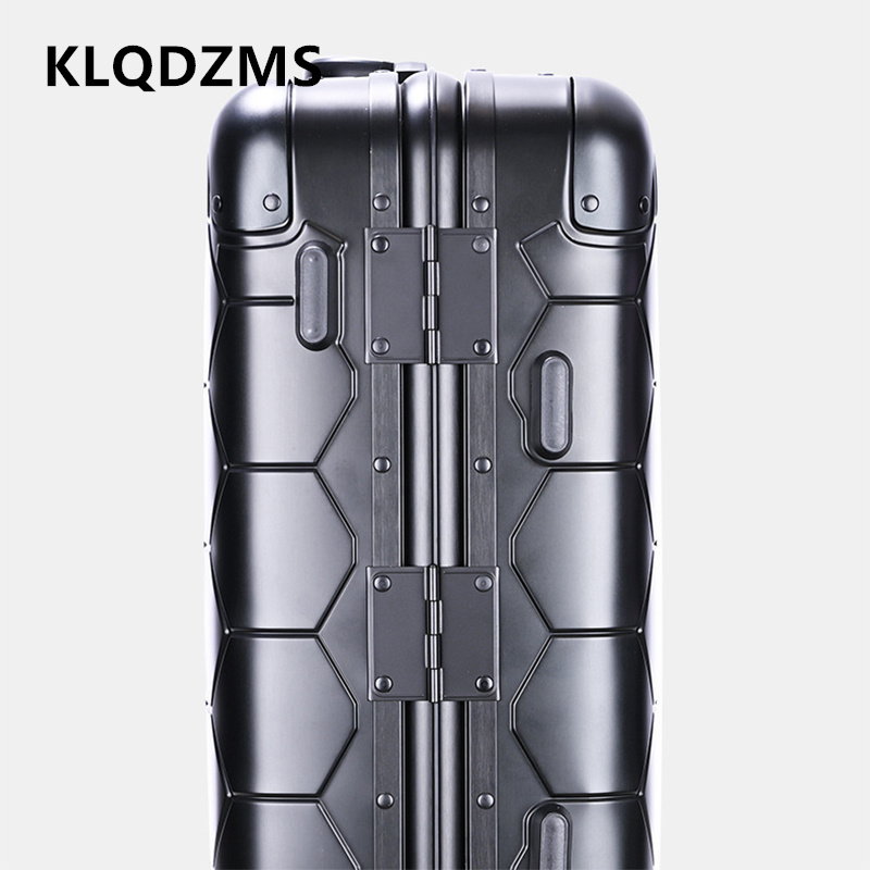 KLQDZMS Cabin Suitcase All Alu - Spinner Wheel Rolling Suitcase 20 Inch ulasan dan harga