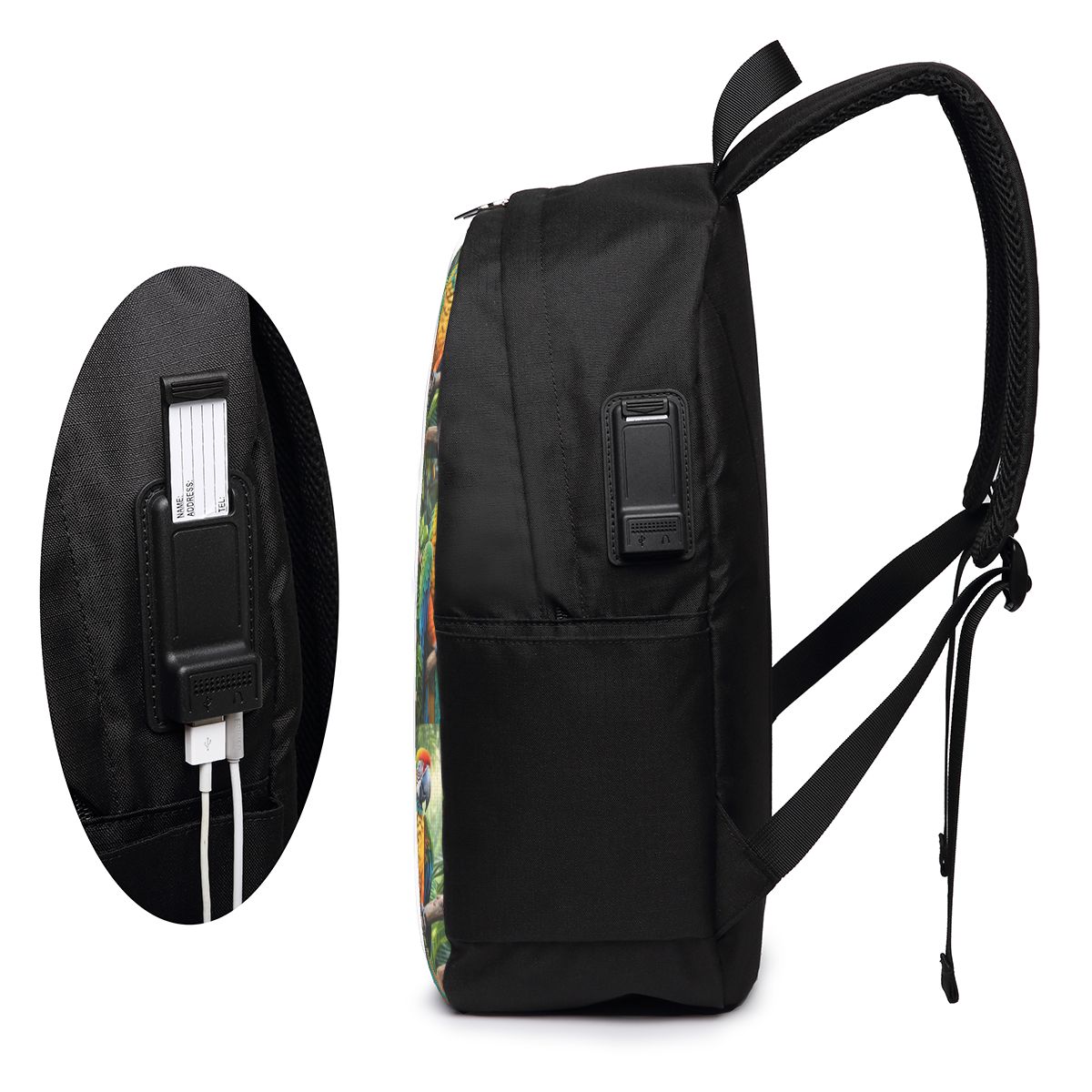 Cute Macaw Parrots Backpack Tr - Travel Bags ulasan dan harga