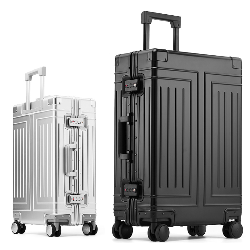 20/24/26/28 Inch Aluminum Suit - Spinner Wheel Rolling Suitcase 20 Inch ulasan dan harga